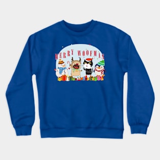 Merry Woofmas! Crewneck Sweatshirt